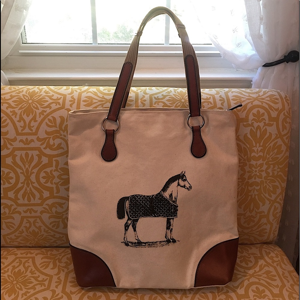 Rebecca Ray Burghley Horse Tote.Excellent used once condition. See photo’s